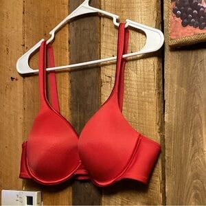 Red Women's Bra
